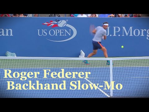 Roger Federer | Perfect Backhand in Slow-Mo
