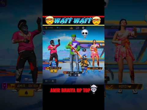 AMIR BHAIYA ON TOP 😎😎 #freefire #trending #shorts