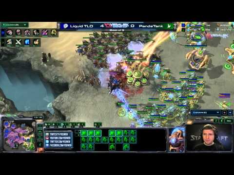 HotS Giveaway Week Showmatch - TLO [Z] vs PandaTank [P]