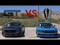 2024 Ford Mustang GT Vs 2024 Mustang Dark Horse Engine Power Performance Comparison