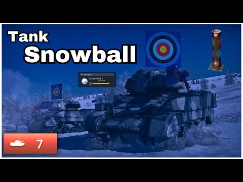 War Thunder Tank Snowball Event
