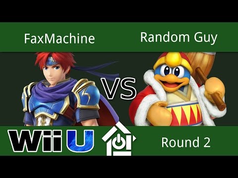 H&V Weekly 8-2 - FaxMachine (Roy) vs Random Guy (De De De) - Smash 4 Round 2