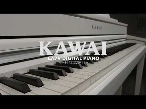 Kawai CA79 Digital Piano, Satin White | Gear4music demo