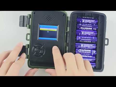 KJK Trail Camera - 4K 64MP Game Camera with Night Vision. Purchase link below.