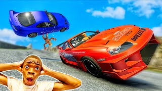 Supra MK4 vs Downhill 😱 - [BeamNG.Drive]
