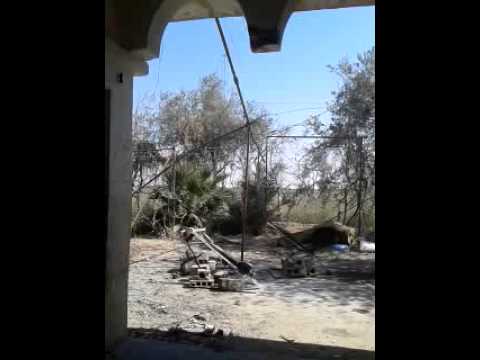 استهداف مطار دير الزور العسكري بصواريخ محلية الصنع من قبل كتيبة عمر بن الخطاب