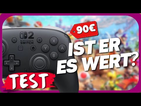 Pflichtkauf ODER unnötig? - Nintendo Switch 2 Pro Controller | Test