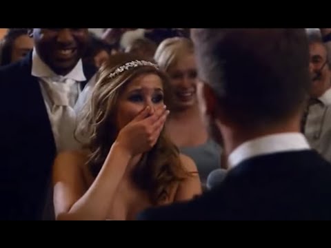 Best wedding surprise ever Gary Barlow at Louise's wedding - bride has a funny reaction MUST SEE!