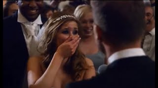 Best wedding surprise ever Gary Barlow at Louise&#39;s wedding - bride has a funny reaction MUST SEE!
