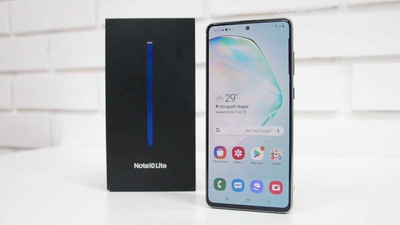 Samsung Note 10 Lite Unboxing & Overview The S Pen Difference