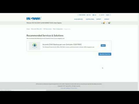 1  Ingram Micro Cloud Marketplace Order new customer