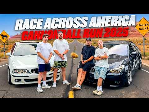 BMW E39 M5 vs. E60 M5 RACE ACROSS AMERICA! - Cannonball Run 2025 (New York to Los Angeles)