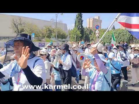 אלפים צעדו לשלום בירושלים