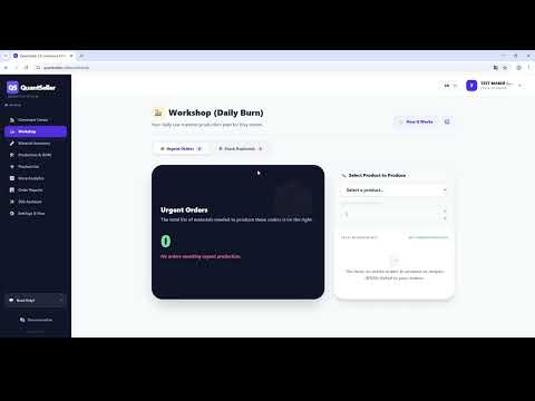 Quantseller video preview