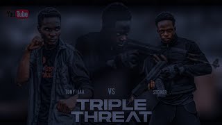Download lagu Triple threat: Tony Jaa vs Steiner Action movie fight scene (Our version 🇳🇬) mp3