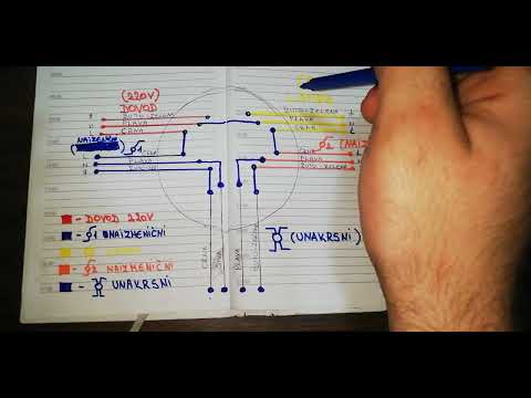 KAKO POVEZATI UNAKRSNI PREKIDAČ ⚡⚡⚡