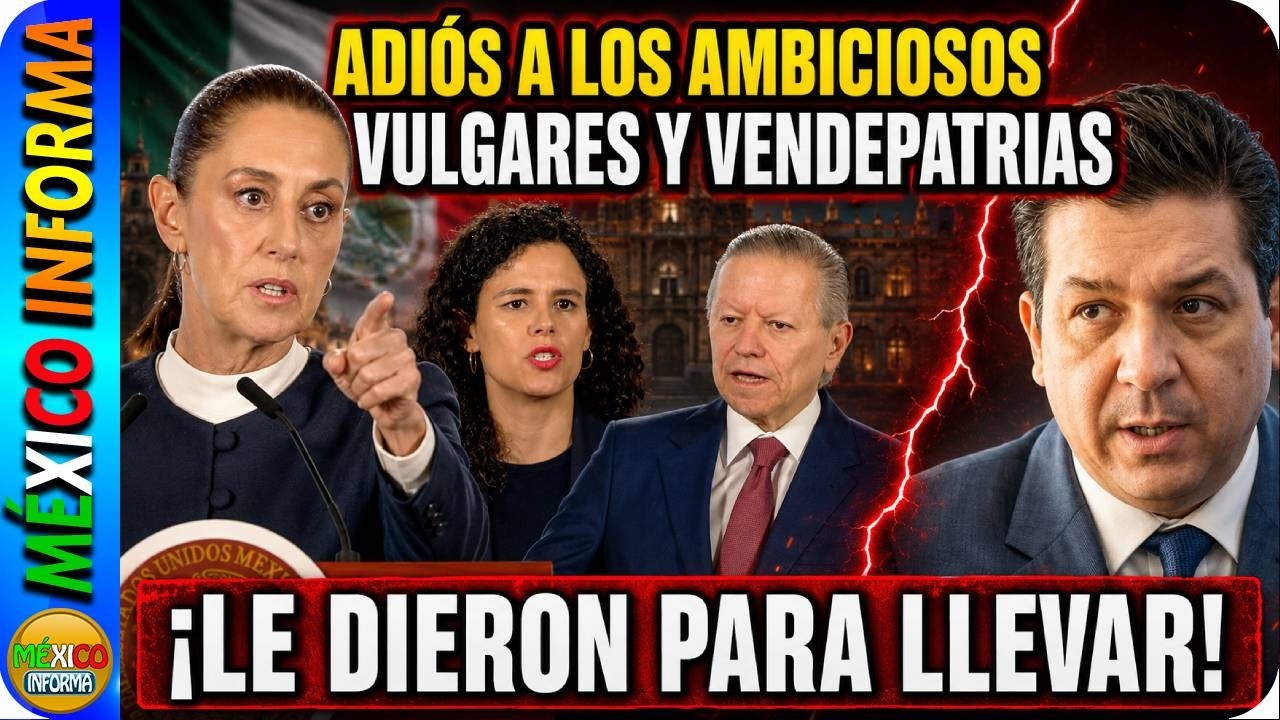SHEINBAUM LE VOLVIO A DAR PARA LLEVAR A C4BEZA DE V4CA. NO A LOS AMBICIOSOS VULGARES ENTREGUISTAS.