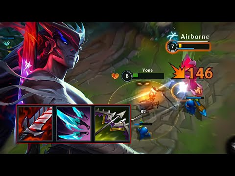 NEW SEASON YONE IS SUPER BROKEN INSANE BUILD WILD RIFT