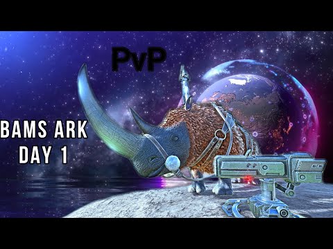 Fighting For Central Cave On Scorched Earth - Bams Ark - Ark Survival Evolved