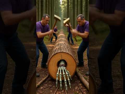 Rescue Zombies in Giant Logs #short #animals #funny #zombie