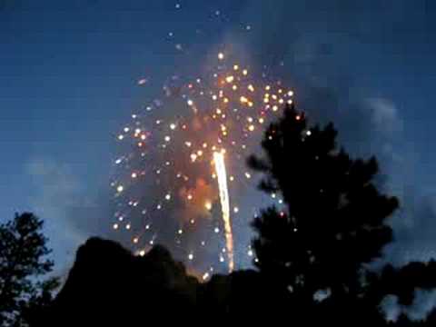 Mt. Rushmore Fireworks