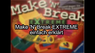 Make 'N' Break Extreme Spielanleitung auf Deutsch einfach erklärt