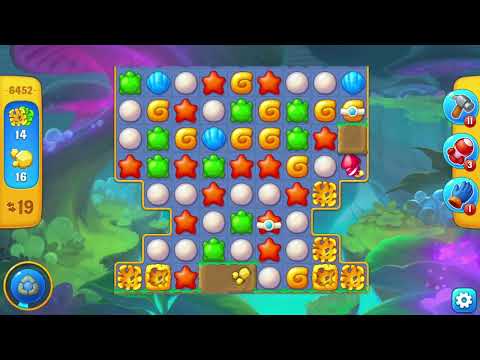 [FISHDOM Walkthrough] Level 6452 (Qua màn - Fishdom)