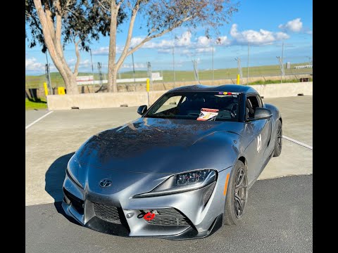 2021 Toyota Supra Thunderhill West CCW - 1:21.61