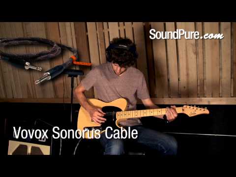 Vovox Sonorus Instrument Cable - Guitar Cable Shootout