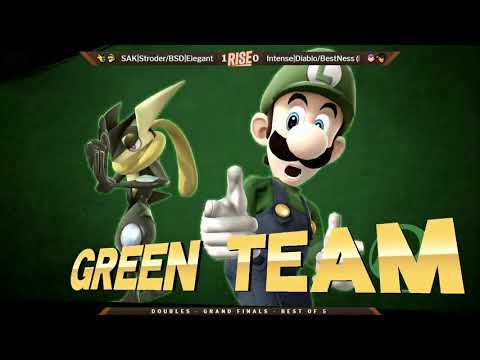 Rise 2018 Doubles Grand Finals - Stroder/Elegant (Green) vs Diablo/BestNess (Red)