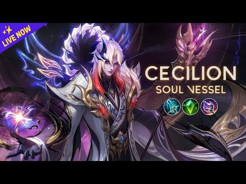 LIVE • Cecilion, Gord, Gojo Ranked Push (MLBB) — Road to 100 Stars!! 🔥