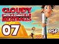 Cloudy With A Chance Of Meatballs Walkthrough Part 7 PSP World 4 Level 1 2