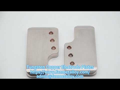 Tungsten Copper Electrode Plates