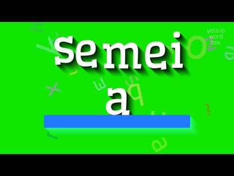 How to say "semeia"! (High Quality Voices)