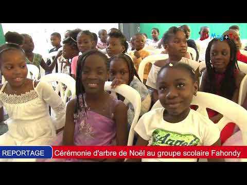 Arbre de Noël 2023 : Célébration de la fête de Noël au groupe scolaire Fahondy
