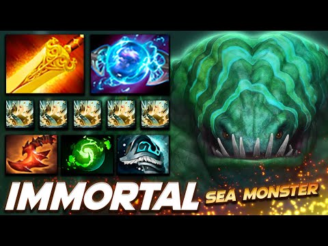 Tidehunter Immortal Sea Boss - Dota 2 Pro Gameplay [Watch & Learn]