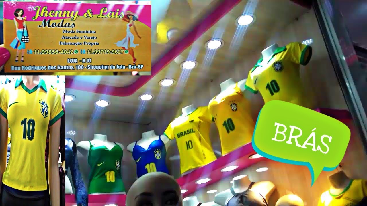 FÁBRICA DO BRÁS- SELEÇÃO BRASILEIRA  BABY LOOK - POLO - CAMISETA -REGATA COM BOJO | Lih Estevão