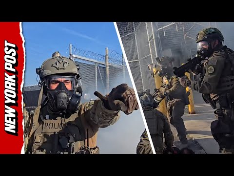 'Shame on You!' Chants as Anti-ICE Protest Turns Chaotic in Illinois