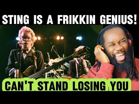 My First time Reaction to THE POLICE Can't stand losing you Official video - Sting's genius!