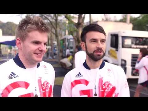 Marcus Ellis & Chris Langridge Interview On Winning Bronze In Badminton - Rio Olympics