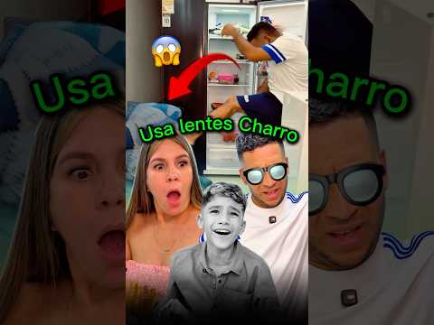 Usa lentes charro😱 #humor #viralvideo