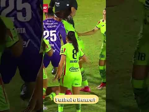 ⚽⚽🥊🥊 Pelea entre Juarez vs Tijuana Femenil.  Mejor que las peleas de Canelo.😂😂 #fifa  #ligamx
