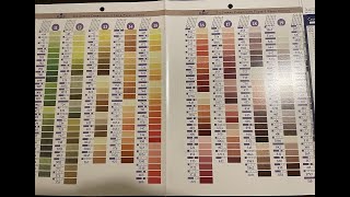 DMC COLORCRD Needlework Threads 12-Page Printed Color Card Amazon Review