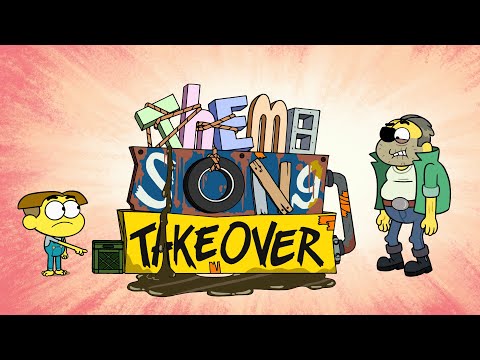Big City Greens Theme Song Takeover 🎶 | Grandpa Nick | @disneychannelanimation