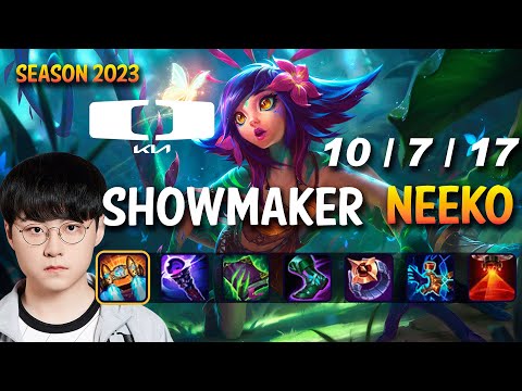 DK Showmaker NEEKO vs QIYANA Mid - Patch 13.15 KR Ranked