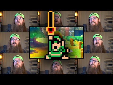 Zelda: Link's Awakening - Marin's House & Sword Search on Koholint Island Acapella!