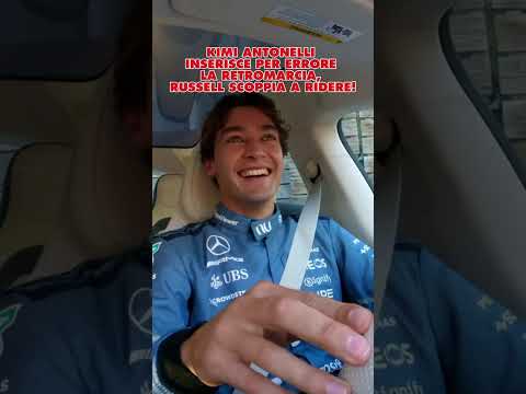 😂 Retromarcia a sorpresa per Kimi Antonelli!