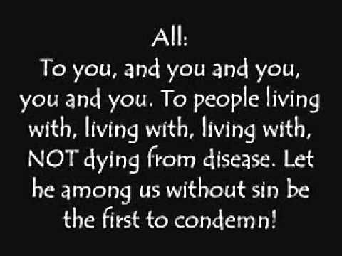 RENT: La Vie Boheme B Lyrics