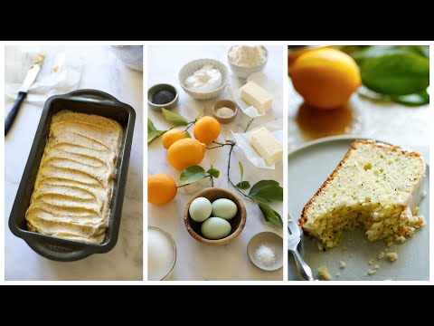 Lemon Poppy Seed Pound Cake Recipe