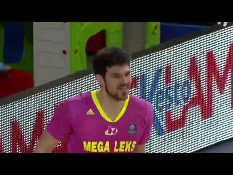 Highlights of Mega Leks in loss to Juventus Utena 85:78 (BCL Round 11, 03.01.2017)